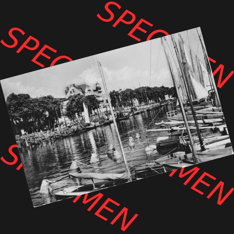 Ansichtskarte Walter Werner Verlag KG Markkleeberg - Leipzig DDR Bezirk Rostock der 1960er Jahre, 1960, Schwarzweiß, Rostock Warnemünde, Alter Strom. Digitales... Sammlung