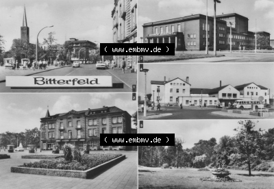 Heldge-Verlag Köthen/Anhalt, 1960er, 1969, Bitterfeld, Walther-Rathenau-Straße, HO-Haus Central, Kulturplatz Wilhelm Pieck,... Sammlung