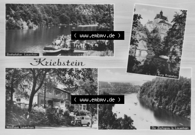 Erhard Neubert KG - Karl-Marx-Stadt, erschienen in den 1960er Jahre, 1968 Kriebstein mit Bootsstation Lauenhain, Burg Kriebstein,... Sammlung