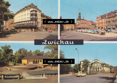 Erhard Neubert KG - Karl-Marx-Stadt DDR, 1960er Jahre, 1968, Zwickau - Sa., Ringkaffee, Markt, Freilichtbühne, Milchbar, zum... Sammlung