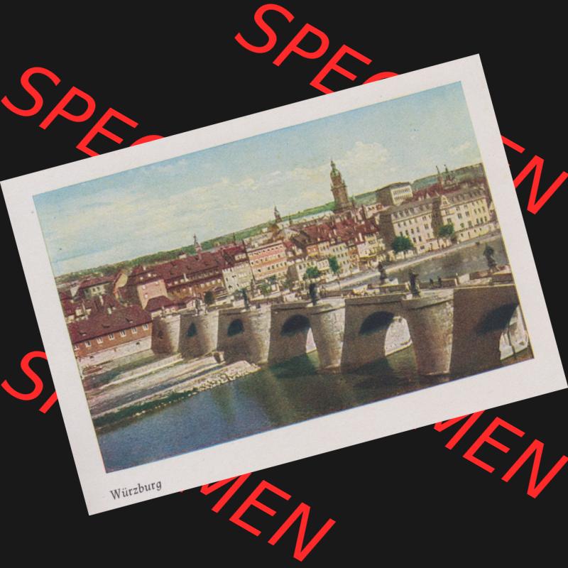 Lithographien Fotos, Heldge-Verlag Köthen/Anhalt Deutschland im farbigen Bild - 50 Heldge-farb-fotos Würzburg II. Sammlung von 50 Heldge-farb-fotos des Heldge-Verlages Köthen... Sammlung