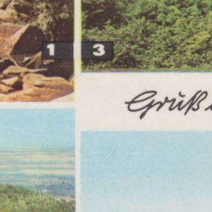 Ausschnitt zur Qualitätsprüfung vom Digitalen Bild Qualität