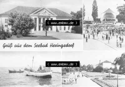 Ansicht Ostseebad Heringsdorf 1985, Gruß aus dem Seebad Heringsdorf Sammlung