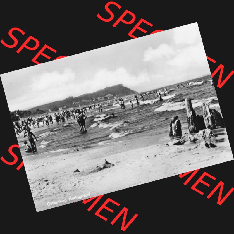 Alte Ansichtskarte DDR Bezirk Rostock, Kreis Wolgast, Seebad Heringsdorf 1975, Strand, Strandpartie, Foto und Kunstverlag Bruno Scholz, 8705 Ebersbach-Sa. Digitales... Sammlung