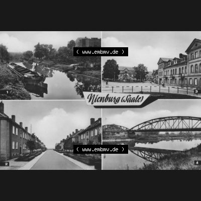 Ansichtskarte Heldge-Verlag Köthen/Anhalt DDR gemischte s/w, schwarzweiß, graustufen Sammlung der Jahre 1960er, 1969, Nienburg (Saale), An der... Sammlung