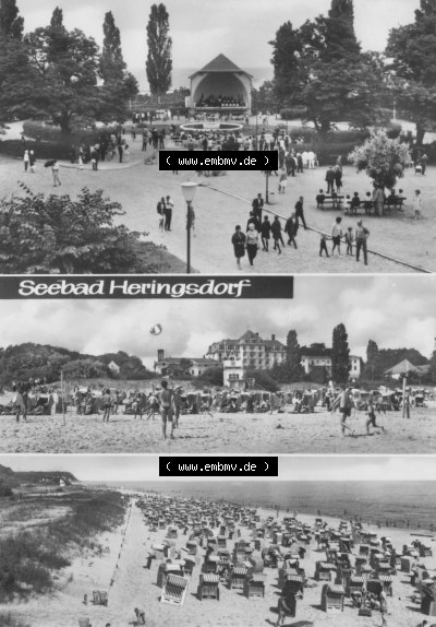 Ansicht Ostseebad Heringsdorf 1978, Seebad Heringsdorf - Hochformat Sammlung
