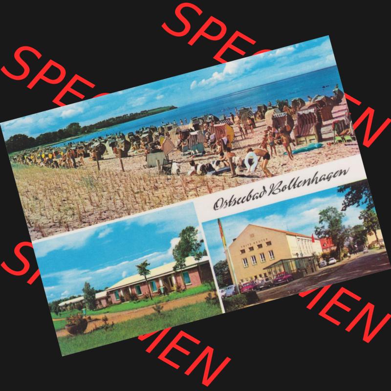 Ansichtskarte Heldge-Farbfotoverlag Köthen/Anhalt DDR gemischte Ansichtskarten Sammlung mit 3-Bild Mehrbildkarten der DDR Bezirke der 1970er Jahre, 1970, Lithografie Ostseebad Boltenhagen... Sammlung
