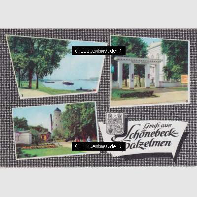 Ansichtskarte Heldge-Farbfotoverlag Köthen/Anhalt DDR gemischte Ansichtskarten Sammlung mit 3-Bild Mehrbildkarten der DDR Bezirke der 1960er Jahre, 1965, Grußkarte, Gruß... Sammlung
