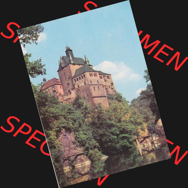 Ansichtskarte Erhard Neubert KG - Karl-Marx-Stadt DDR gemischte Ansichtskarten Sammlung mit Einbildkarten der DDR Bezirke 1960er Jahre, 1968, Lithografie Burg Kriebstein. Digitales Bildmaterial... Sammlung