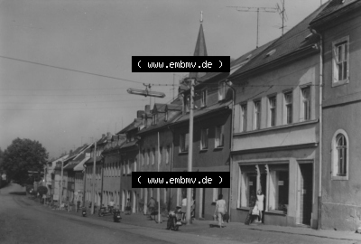 Planet-Verlag Berlin, s/w - Schwarzweiß der 1970er Jahre, 1978, Sayda (Erzgebirge), Ernst-Thälmann-Straße Sammlung