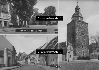 Heldge-Verlag Köthen/Anhalt, 1970er, 1970, Göbzig, Leninplatz, Thälmannstraße, Mauseturm, zum herunterladen freigegeben Sammlung