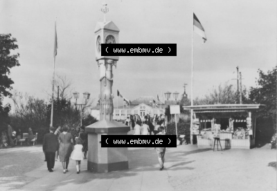 Ansichtskarte der DDR Ahlbeck auf Usedom 1969, Blick zur Seebrücke, Verlag Felix Setecki, Berlin, zum herunterladen freigegeben Sammlung