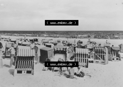 Ansicht Ostseebad Heringsdorf 1981, Strand von Heringsdorf Sammlung