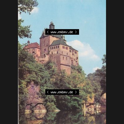 Ansichtskarte Erhard Neubert KG - Karl-Marx-Stadt DDR gemischte Ansichtskarten Sammlung mit Einbildkarten der DDR Bezirke 1960er Jahre, 1968, Lithografie Burg Kriebstein. Digitales Bildmaterial... Sammlung