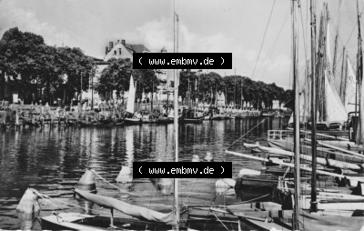 Walter Werner Verlag KG Markkleeberg - Leipzig DDR Bezirk Rostock der 1960er Jahre, 1960, Schwarzweiß, Rostock Warnemünde, Alter... Sammlung