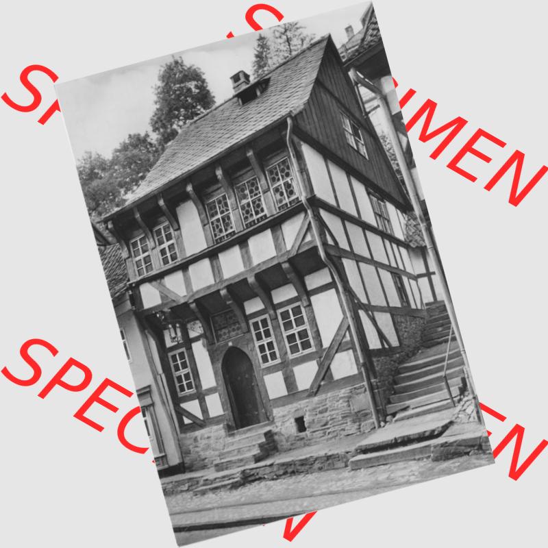 Ansichtskarte Heldge-Verlag Köthen/Anhalt DDR gemischte s/w, schwarzweiß, graustufen Sammlung der Jahre 1960er, 1969, Luftkurort Stolberg im Harz, Bürgerhaus... Sammlung