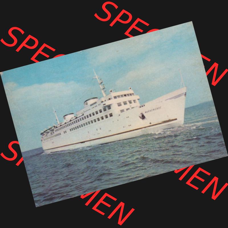 Ansichtskarte Heldge-Farbfotoverlag Köthen/Anhalt DDR gemischte Sammlung der DDR Bezirke der 1960er Jahre, 1966, Lithografie Fährschiff Warnemünde, Bezirk Rostock.... Sammlung