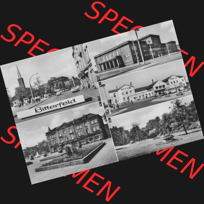Ansichtskarte Heldge-Verlag Köthen/Anhalt DDR gemischte s/w, schwarzweiß, graustufen Sammlung der Jahre 1960er, 1969, Bitterfeld, Walther-Rathenau-Straße,... Sammlung