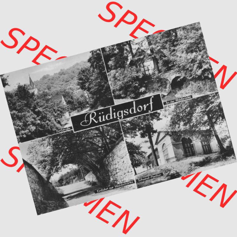 Ansichtskarte Erhard Neubert KG - Karl-Marx-Stadt DDR gemischte Ansichtskarten Sammlung mit 4-Bildkarte in s/w Schwarzweiß bzw. Graustufen, erschienen in den 1970er Jahre,... Sammlung