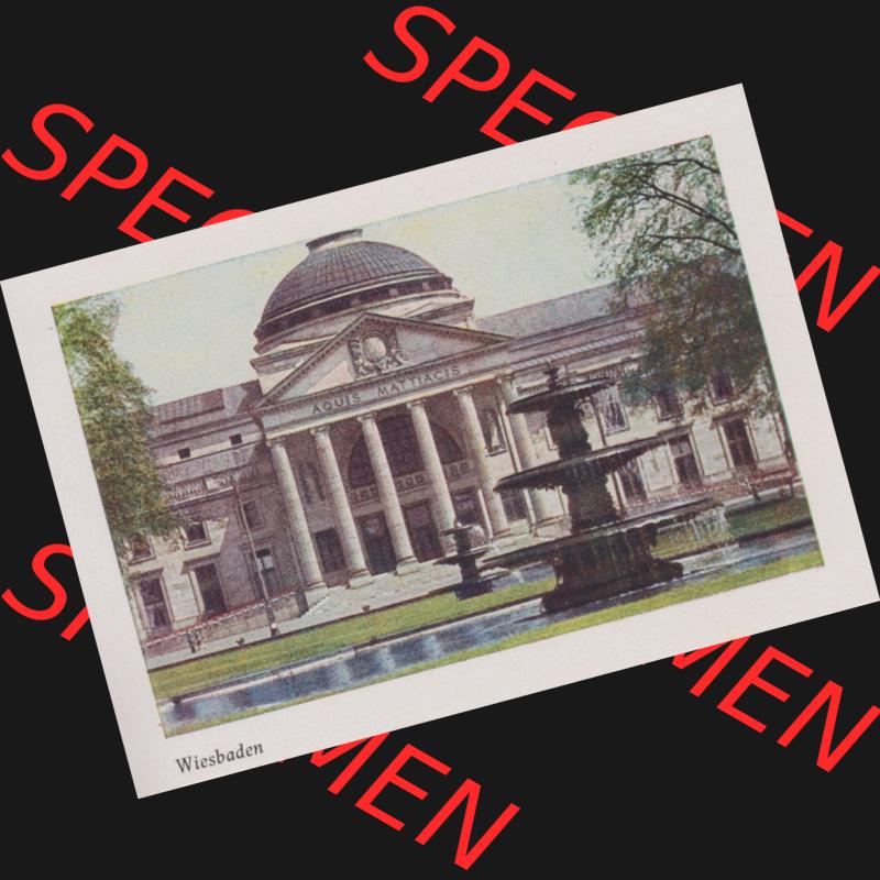 Lithographien Fotos, Heldge-Verlag Köthen/Anhalt Deutschland im farbigen Bild - 50 Heldge-farb-fotos Wiesbaden. Sammlung von 50 Heldge-farb-fotos des Heldge-Verlages Köthen Provinz... Sammlung