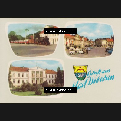 Ansichtskarte Heldge-Farbfotoverlag Köthen/Anhalt DDR gemischte Ansichtskarten Sammlung mit 3-Bild Mehrbildkarten der DDR Bezirke der 1960er Jahre, 1966, Grußkarte, Gruß... Sammlung