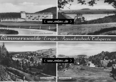 Erhard Neubert KG - Karl-Marx-Stadt, erschienen in den 1960er Jahre, 1969 Cämmerswalde im Erzgebirge mit 4 Ansichten FDGB-Erholungsheim... Sammlung