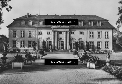 Heldge-Verlag Köthen/Anhalt, 1960er, 1967, Einbildkarte, Staatliches Museum Schloss Mosigkau, Südansicht, zum herunterladen... Sammlung