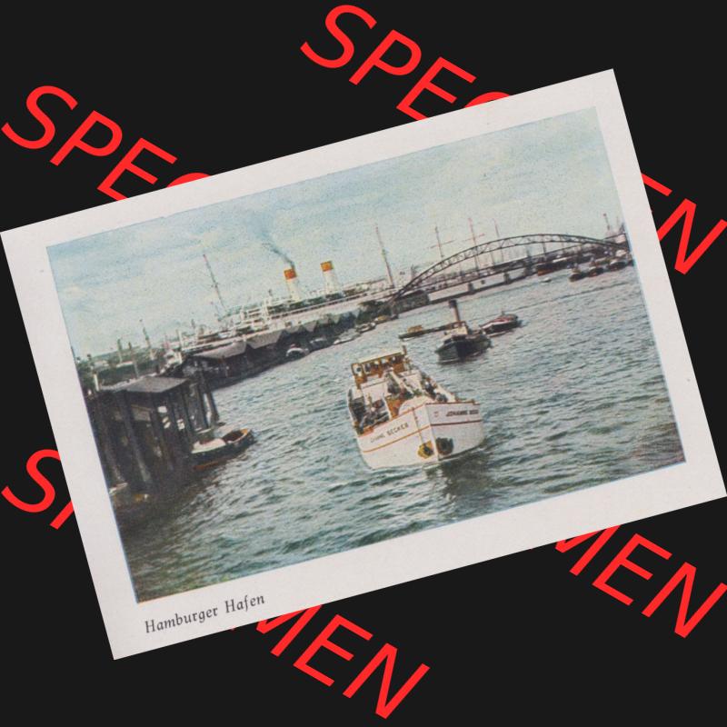 Lithographien Fotos, Heldge-Verlag Köthen/Anhalt Deutschland im farbigen Bild - 50 Heldge-farb-fotos Hamburger Hafen. Sammlung von 50 Heldge-farb-fotos des Heldge-Verlages Köthen... Sammlung