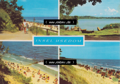 Walter Werner Verlag KG Markkleeberg - Leipzig DDR Bezirk Rostock der 1970er Jahre, 1978, Insel Usedom, Ückeritz, Kölpinsee... Sammlung