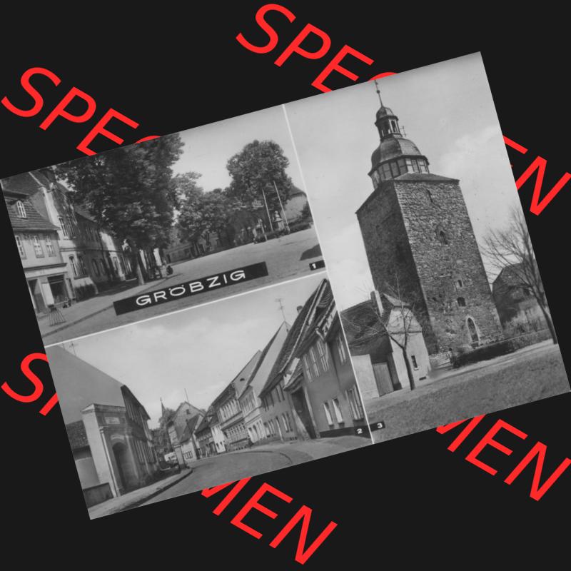 Ansichtskarte Heldge-Verlag Köthen/Anhalt DDR gemischte s/w, schwarzweiß, graustufen Sammlung der Jahre 1970er, 1970, Göbzig, Leninplatz, Thälmannstraße,... Sammlung