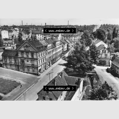 Ansichtskarte Erhard Neubert KG - Karl-Marx-Stadt in der DDR Sammlung 1969, Leubnitz im Kreis Werdau, Einbildkarte. Digitales Bildmaterial von Ansichtskarten in s/w bzw. Schwarzweiß,... Sammlung