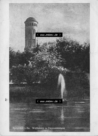 19xx, Burgstädt in Sachsen Wettinhain und Taurasteinburg, Hochformat, Einbildkarte, zum herunterladen freigegeben Sammlung