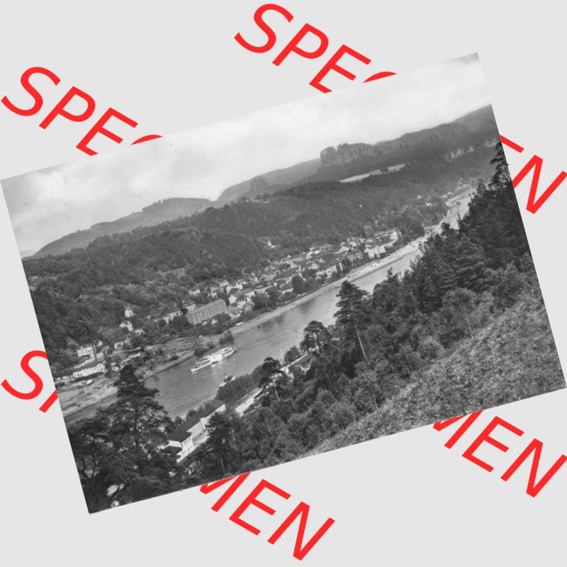 Dick-Foto-Verlag Erlbach I.V. aus Sammlung Bad Schandau mit Schrammsteinen. Das Digital JPG-Bild der Ansichtskarte aus einen Ort im Vogtland der DDR im Vogtland kann günstig für... Sammlung