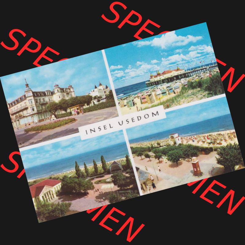 Ansichtskarte Verlag Felix Setecki Berlin der DDR, Sammlung Bezirk Rostock 1970, Insel Usedom mit Zinnowitz, Ahlbeck, Heringsdorf , Verlag Felix Setecki Berlinf. Digitales... Sammlung