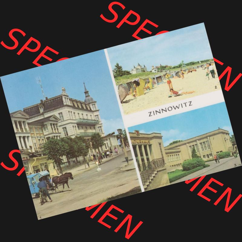 Ansichtskarte Verlag Felix Setecki Berlin der DDR, Sammlung Bezirk Rostock 1970, Ostseebad Zinnowitz, Bezirk Rostoch, , Verlag Felix Setecki Berlin. Digitales Bildmaterial... Sammlung