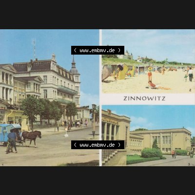 Ansichtskarte Verlag Felix Setecki Berlin der DDR, Sammlung Bezirk Rostock 1970, Ostseebad Zinnowitz, Bezirk Rostoch, , Verlag Felix Setecki Berlin. Digitales Bildmaterial... Sammlung