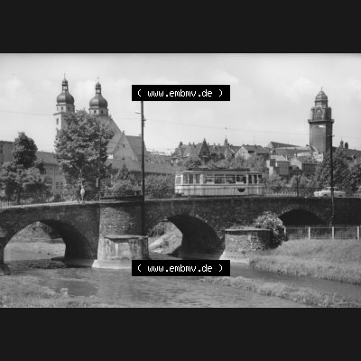Dick-Foto-Verlag Erlbach I.V. aus Sammlung Plauen im Vogtland - Dr. Külz-Brücke. Das Digital JPG-Bild der Ansichtskarte aus Plauen im Vogtland kann günstig für... Sammlung