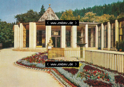 Dick-Foto-Verlag Erlbach I.V. aus Sammlung Staatsbad Bad Elster, An der Moritzquelle. Sammlung