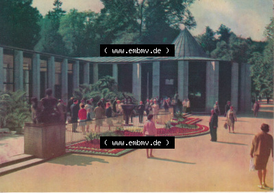 Dick-Foto-Verlag Erlbach I.V. aus Sammlung Staatsbad Bad Elster, An der Moritzquelle Color. Sammlung