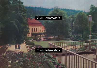 Dick-Foto-Verlag Erlbach I.V. aus Sammlung Staatsbad Bad Elster, Badehaus. Sammlung