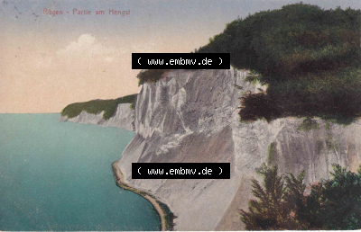 Ansichtskarten aus dem Deutschen Reich, Pommern, Insel Rügen 1910-1930, Aus Sammlung Rügen, Rügen Partie am Hengst um 1907... Sammlung