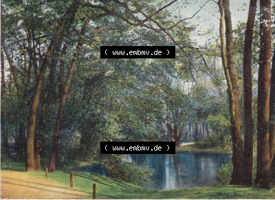 Ansichtskarten aus dem Deutschen Reich, Berlin-Tiergarten Tiergarten am neuen See Charlottenburg 1912, Stempel und BRiefmarke... Sammlung