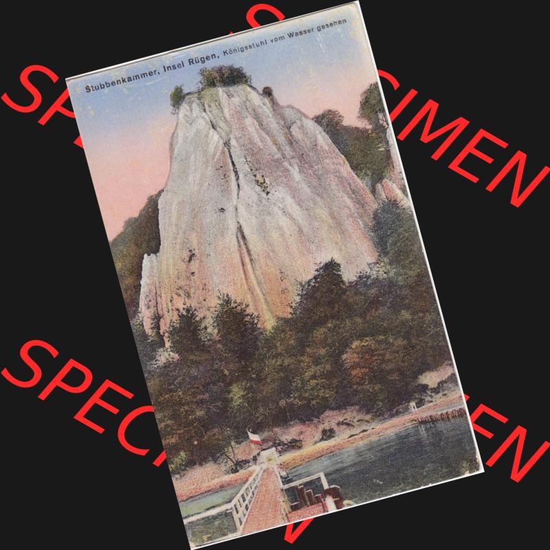 Ansichtskarten aus dem Deutschen Reich, Pommern, Insel Rügen 1910-1930, Aus Sammlung Rügen, Sassnitz, Stubbbenkammer um 1910-1920 (1) Sammlung