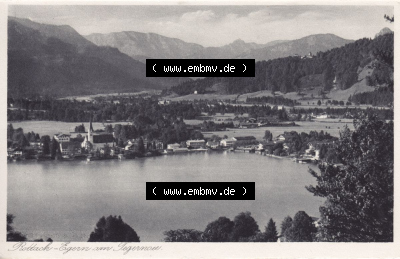 Ansichtskarten aus dem Deutschen Reich, Königreich Bayern, Landkreis Miesbach, Stadt Tegernsee, Sammlung Tegernsee allgemein... Sammlung
