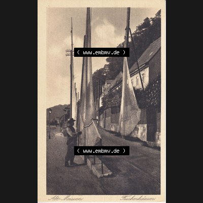 Ansichtskarten aus dem Deutschen Reich, Königreich Sachsen, Sächsische Schweiz, Sechs. Schweiz Aber Meissen, Fischerhäuser (1) Sammlung