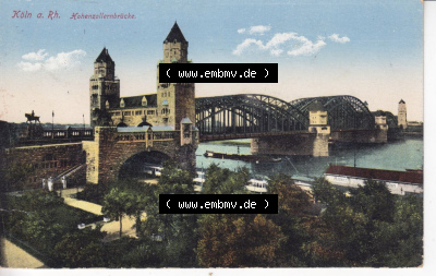 Ansichtskarten aus dem Deutschen Reich, Preußen, Provinz Rheinland, Stadt Köln, Sammlung Köln allgemein vor 1945, Köln mit... Sammlung