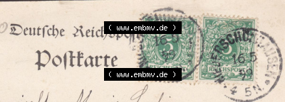 Ansichtskarten aus dem Deutschen Reich, Berlin-Tiergarten 1900-1930, 1898, Mai Thiergarten, Löwenbrücke, gelaufen Senones Vosges... Sammlung