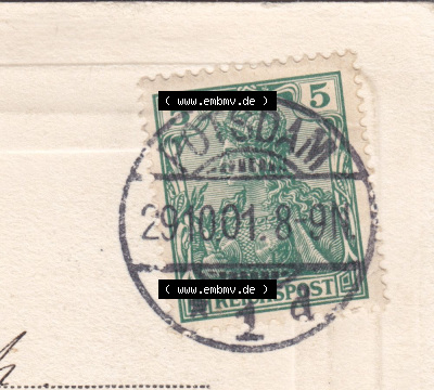 Ansichtskarten aus dem Deutschen Reich, Berlin-Tiergarten 1900-1930, 1901, Postkarte, Tiergarten Goldfischteich (2) Sammlung