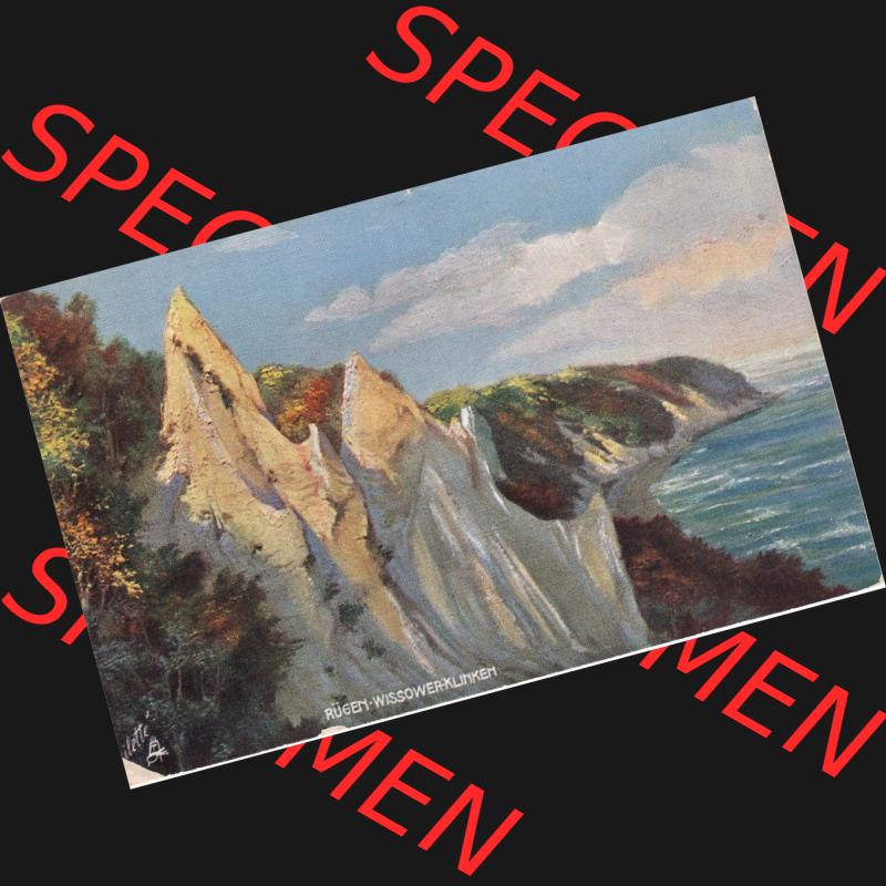 Ansichtskarten aus dem Deutschen Reich, Pommern, Insel Rügen 1910-1930, Aus Sammlung Rügen, Tucks-Postkarten, Rügen Wissower-Klinken (1) Sammlung