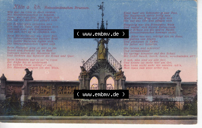Ansichtskarten aus dem Deutschen Reich, Preußen, Provinz Rheinland, Stadt Köln, Sammlung Köln allgemein vor 1945, 1918, Köln... Sammlung